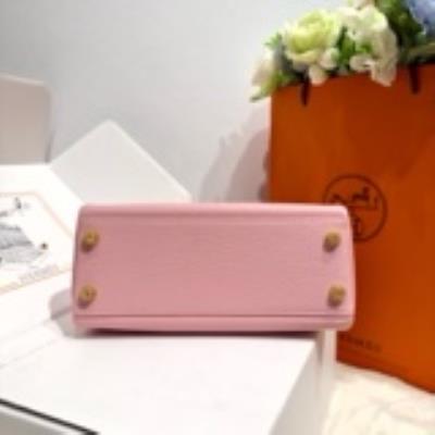 wholesale quality hermes kelly 25 togo retourn rose sakura ghw